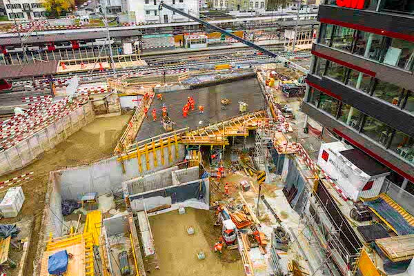 Umbau Bahnhof Langenthal – Stand November 2023
