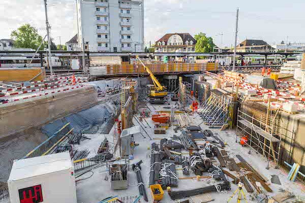 WEILCON: Umbau Bahnhof Langenthal – Stand August 2023