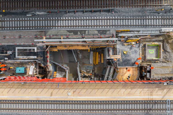 Umbau Bahnhof Langenthal – Stand Oktober 2024