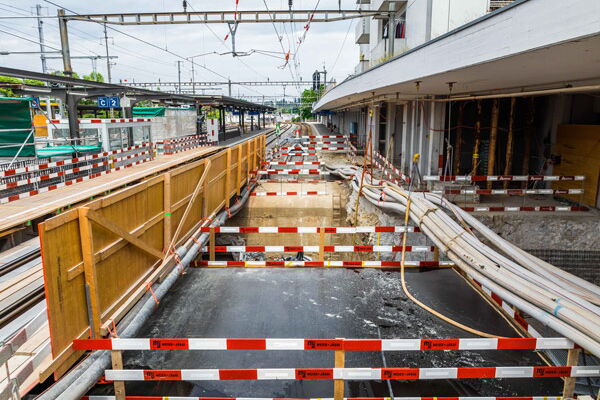 WEILCON: Umbau Bahnhof Langenthal – Stand Juni 2023