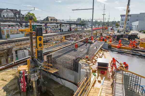 Umbau Bahnhof Langenthal – Stand Oktober 2023