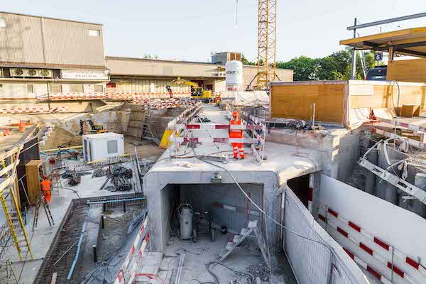 WEILCON: Umbau Bahnhof Langenthal – Stand August 2023