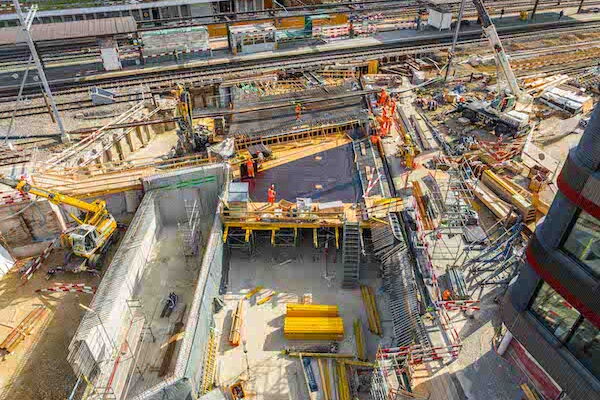 Umbau Bahnhof Langenthal – Stand Oktober 2023