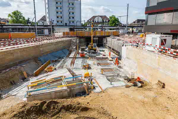 WEILCON: Umbau Bahnhof Langenthal – Stand Juli 2023