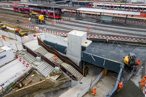 Umbau Bahnhof Langenthal – Stand November 2024